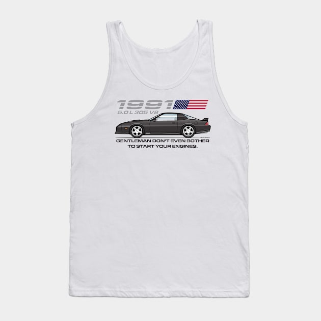 305 Black Tank Top by JRCustoms44